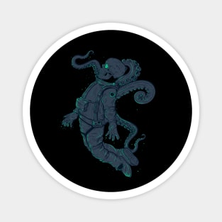 Cosmic Space Skull Magnet